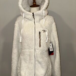 Reebok Sherpa Zip-up Hoodie Women’s Medium